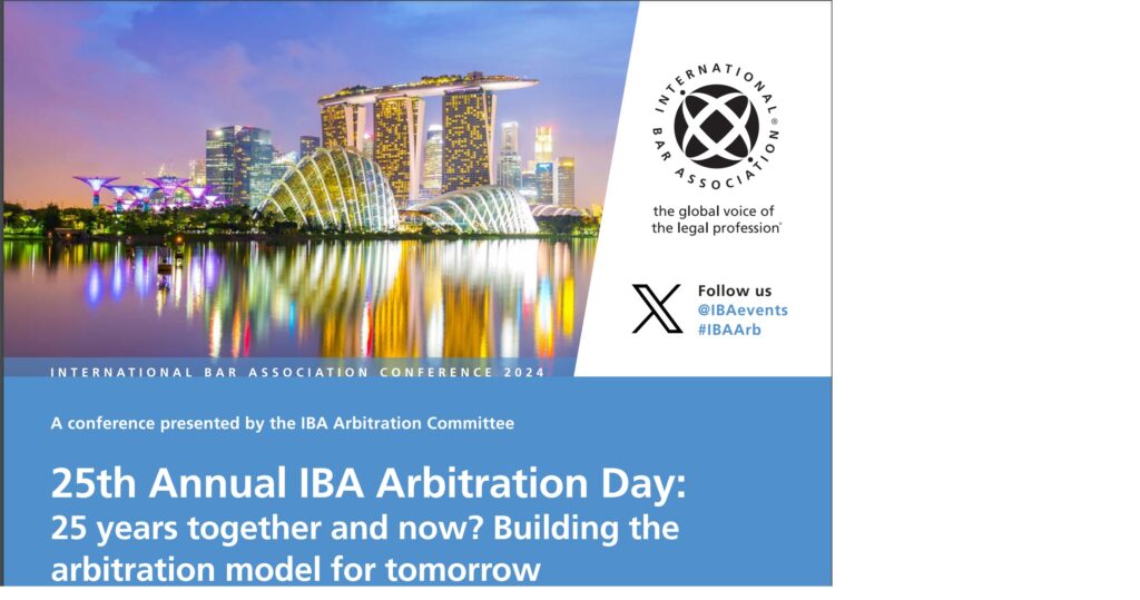 IBA 25th Arbitration Day