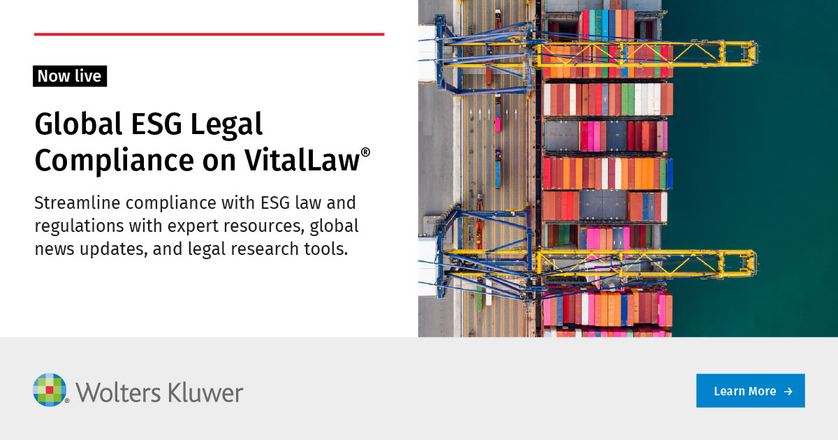 Global ESG Legal Compliance