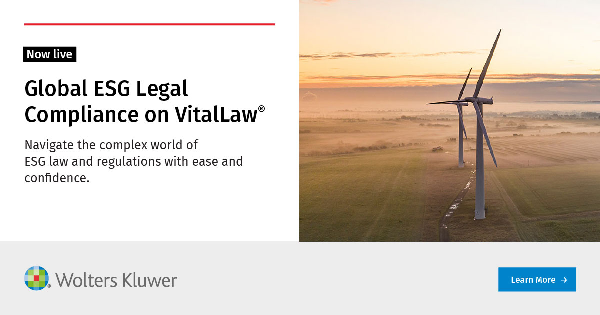 Global ESG Legal Compliance